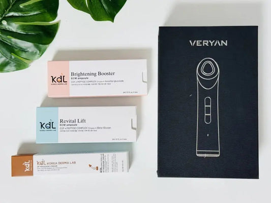 RF EMS EP Brightening device review blog post