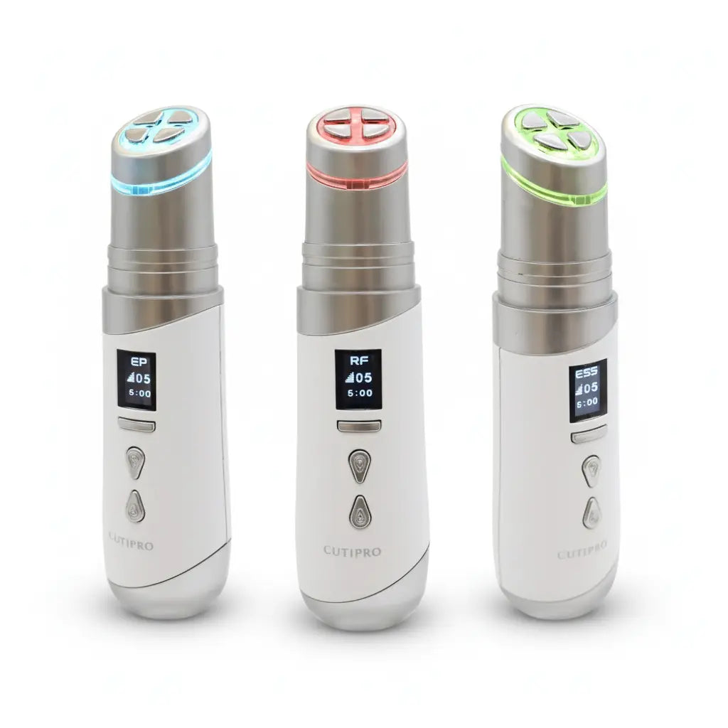 VERYAN Cuti Pro Standard Set | RF, ESS, EP & EMS Beauty Device + Body Patches for Skin Brightening, Anti-Wrinkle, Facial Lifting & Body Firming 내 스토어