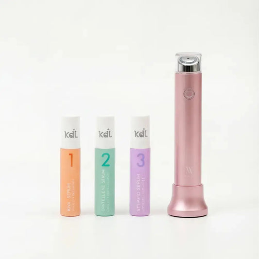 IINCELLA Serum Stick facial infusion device with Viva, Centellieve and Stempid serums