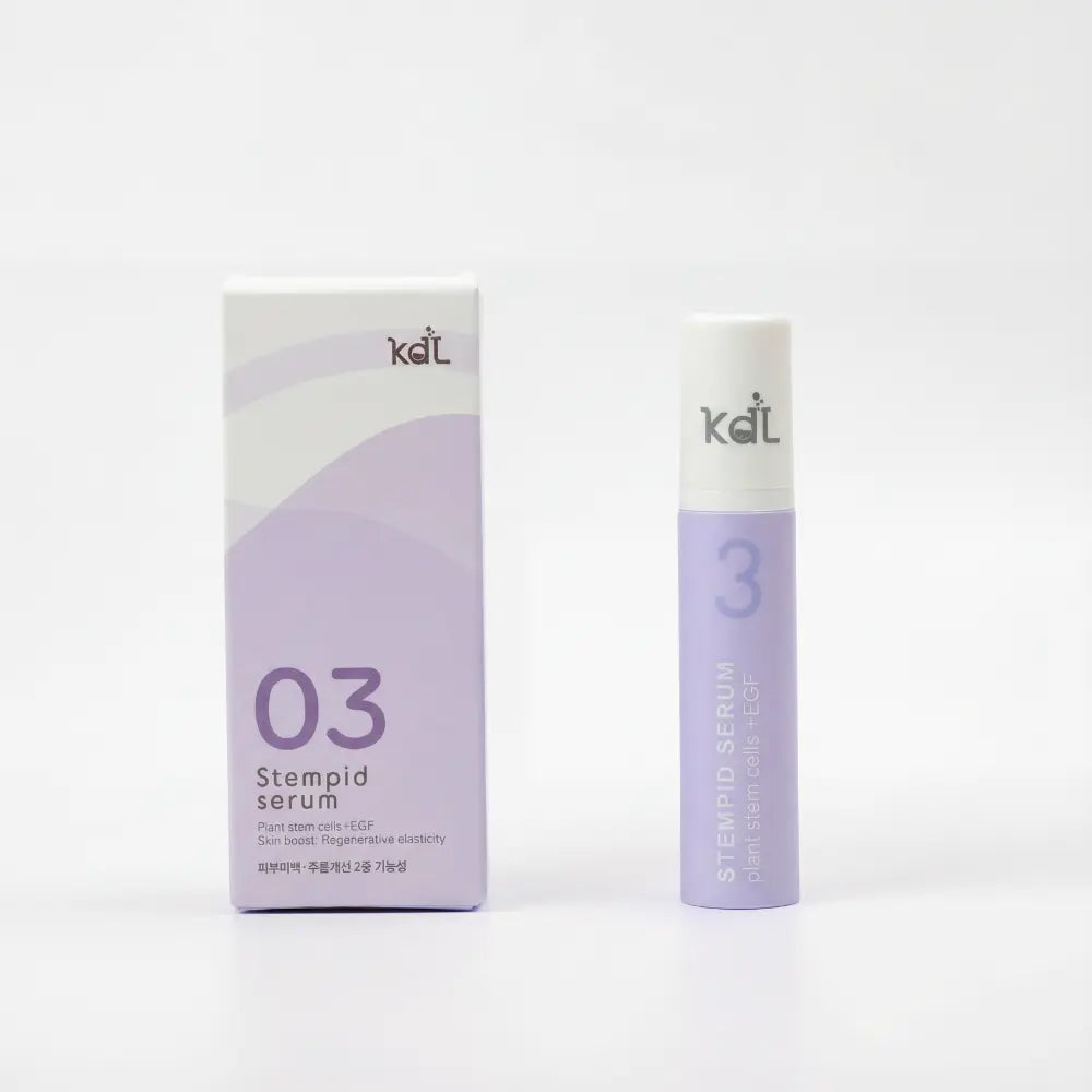 KDL Stempid Peptide Serum with packaging — formulated to improve skin elasticity and firmness.
