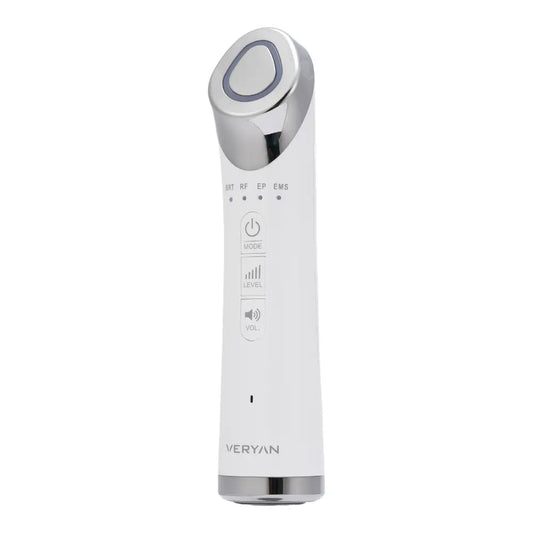 VERYAN Seoul all-in-one home beauty device for facial lifting, tightening, and anti-aging care using EP, RF, and EMS technologies.