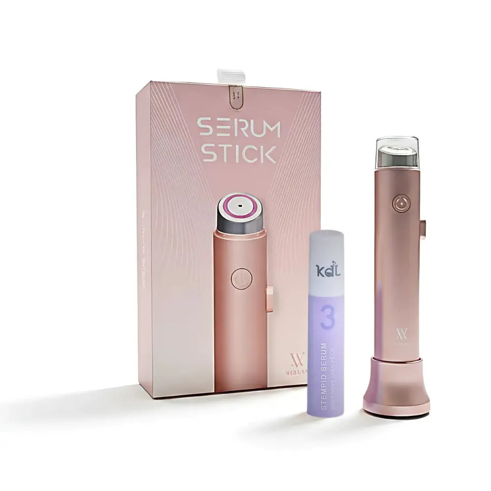VERYAN KDL Serum Stick Stempid Set with one Peptide serum that boosts skin elasticity and firmness.
Electroporation technology helps deliver nutrients deep into the skin, reducing wrinkles and promoting a lifted, youthful look.